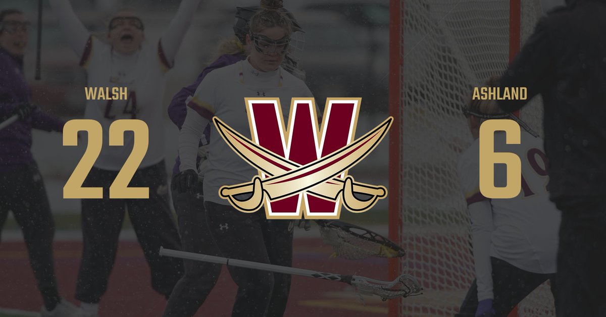WLAX | <a href="/WalshWomensLax/">Walsh Women's Lax</a> are the 2022 #GreatMidwest Regular Season Champions! They defeat Ashland 22-6 and will host the Championship next weekend! #SwordsUp