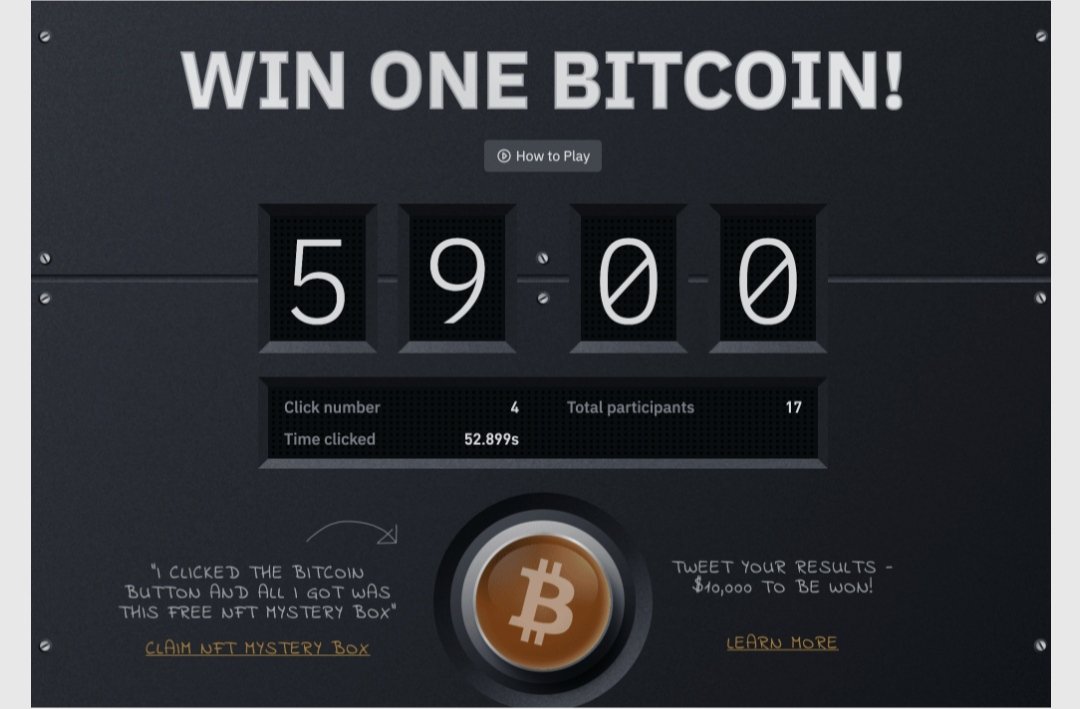 win one bitcoine #binance