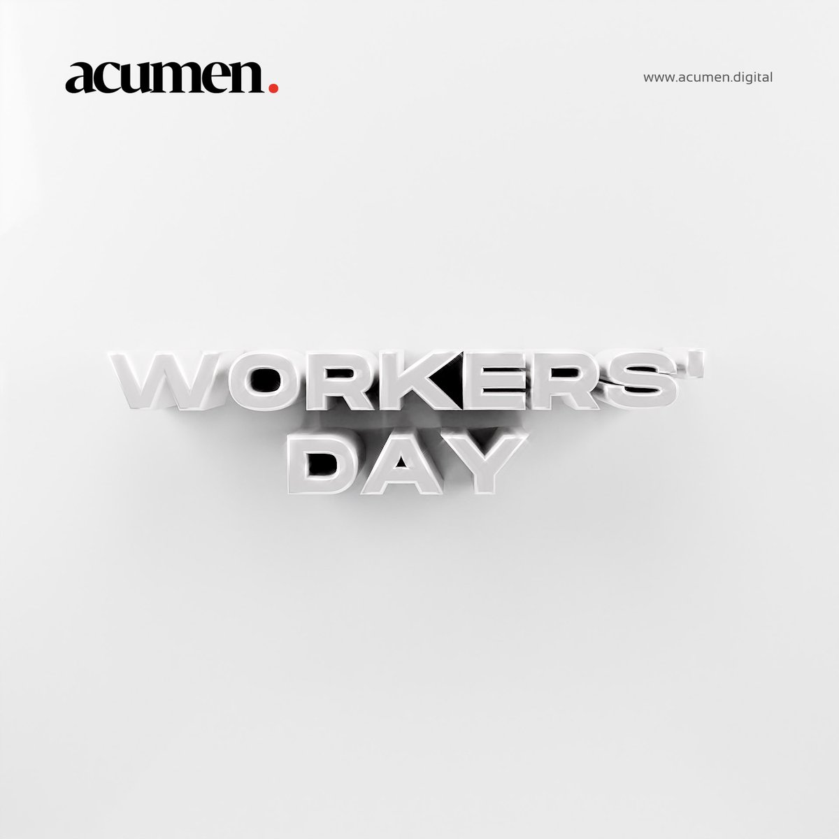 It’s okay to take a break. Happy International Workers Day! 
#WorkersDay2022 #WorkersDay #acumendigital