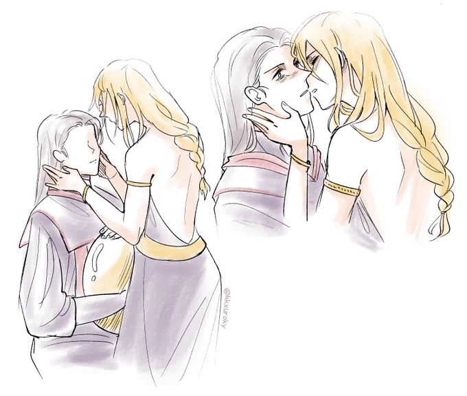 marika/rennala lives rent free in my head #ELDENRING 