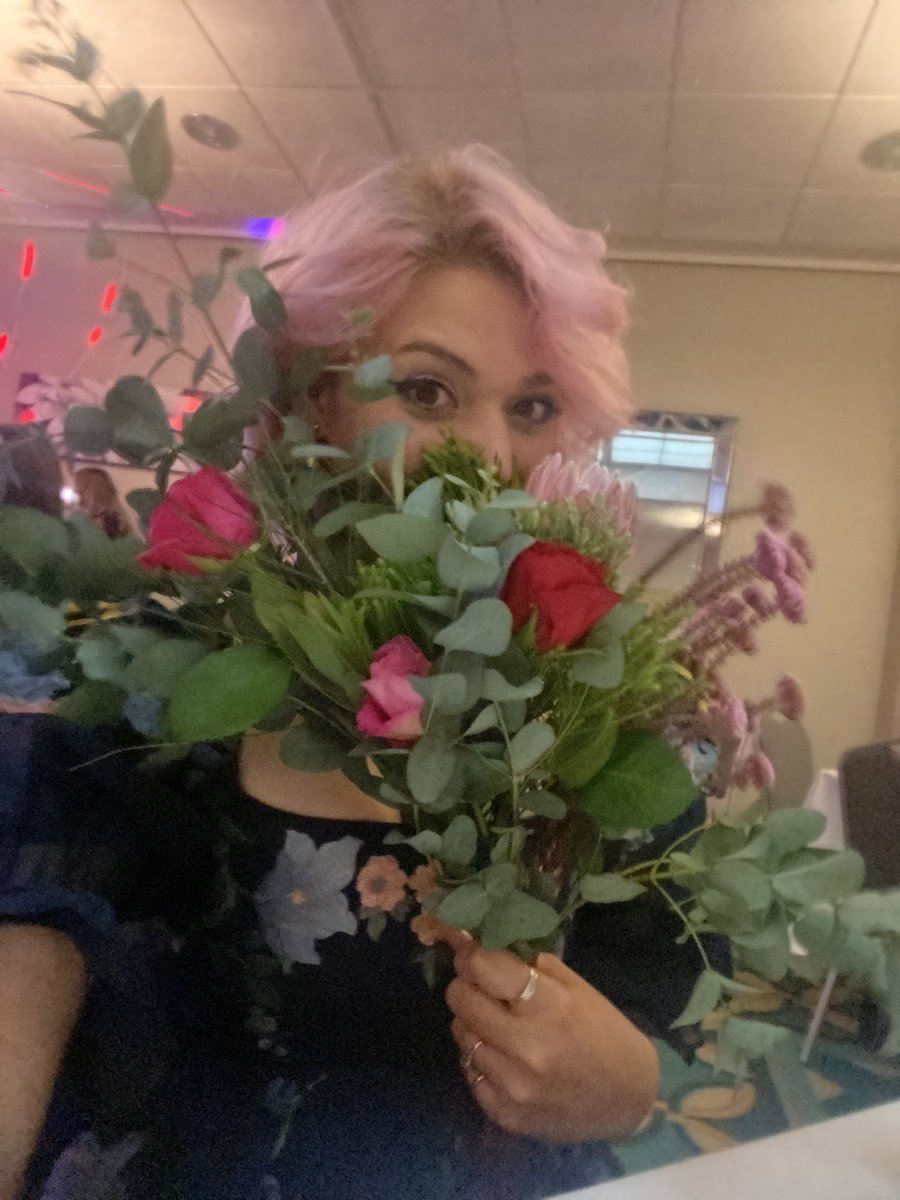 _Laboleyn's tweet image. I caught the bouquet and my boyfriend ran so take from that what you will