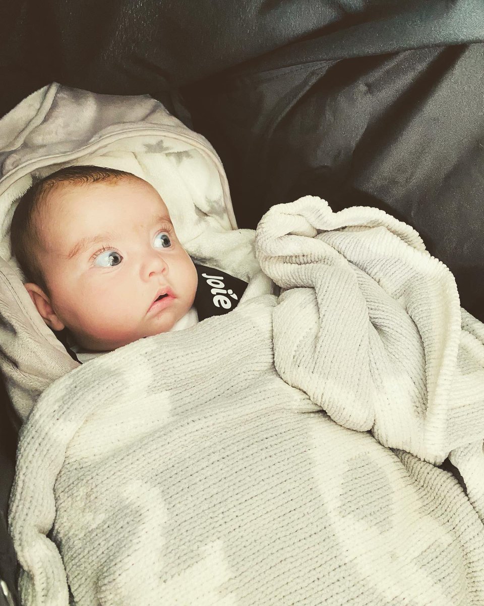 Katy_B4's tweet photo. What could my granddaughter possibly be looking at… 🙈🤣 #babygirl #granddaughter it’s only, Nainy, Great Nana &amp; Great Great Grandma #fivegenerations https://t.co/rPcC3rmxYx