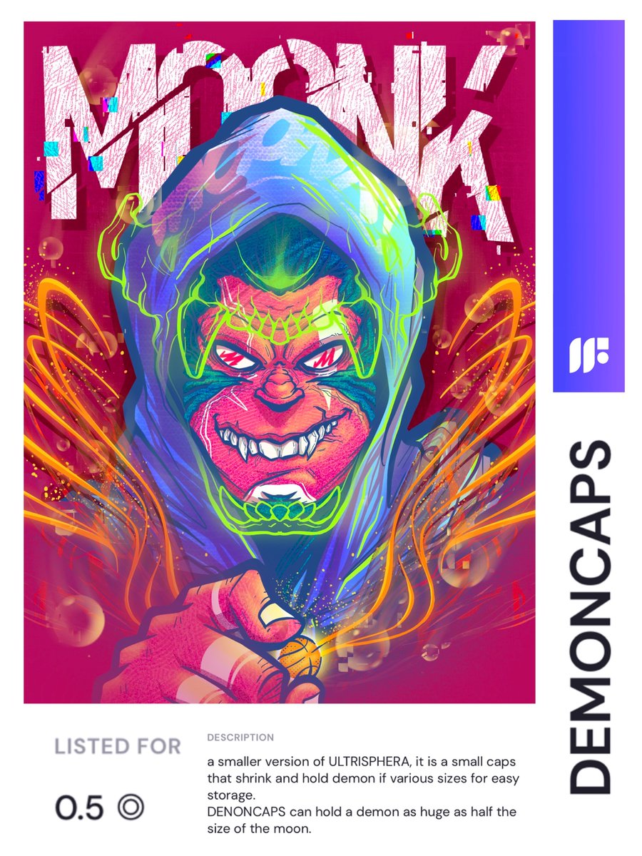 tsunami031's tweet image. 🚨1/1 DROPPED for AUCTION🚨
-
"DEMONCAPS" 
24 hours auction
-
reserve bid : 0.5◎ 
only on @formfunction
-
formfunction.xyz/@tsunami031/EU…
-
#SolanaNFT #formfunction #solana #solanacommunity #NFT #NFTs #NFTcommunity #nftfam 
@NFTindonesia_