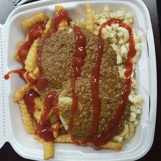 RegionalUSFood's tweet photo. Garbage plate (Rochester, NY) https://t.co/IGBlAeySEG
