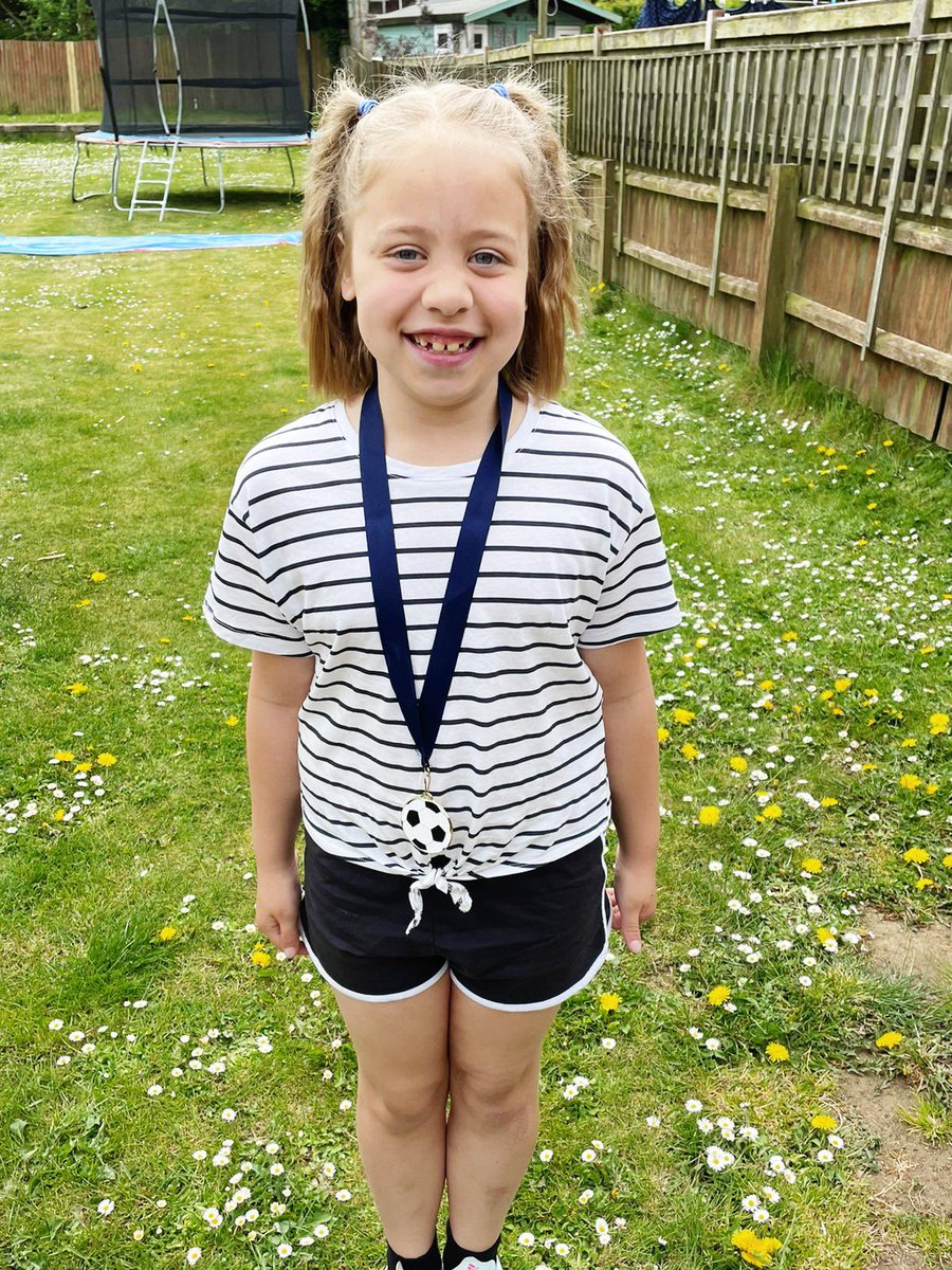 FTFCWildcats's tweet photo. Great work from this weeks Wildcat of the Week Isla! We hope you enjoyed your meal at Prezzos afterwards 😂⚽️ https://t.co/tEV7DU8tWh