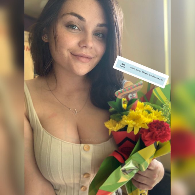 Thank you @Cats_Stray_Cat for the surprise flowers! I got cinco de Mayo ones 🥰 https://t.co/T0yUa5aI<a class="tags" target="_blank" title="On Twitter" href="/?out=eyJ0eXAiOiJKV1QiLCJhbGciOiJIUzUxMiJ9.eyJpYXQiOjE3MjI2NjQ4MjIsImlzcyI6InR3cG9ybnN0YXJzLmNvbSIsIm5iZiI6MTcyMjY2NDgyMiwiZXhwIjoxNzU0MjAwODIyLCJyZWRpcmVjdF91cmwiOiJodHRwczovL3R3aXR0ZXIuY29tL0NhdHNfU3RyYXlfQ2F0In0.EatCX5AvCNyu1crUd1g5_0SsIbmv2VwcnunBTUEjrPx8Jlsn3xmSGeEfpd_nSclxanYdUs2fs10s_U4CF6efHg">@Cats_Stray_Cat</a><a href="/tag/mvsales"class="tags"><span>#mvsales</span></a>