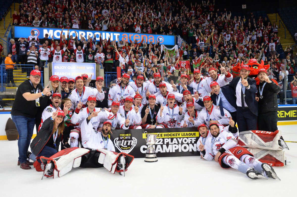 officialEIHL's tweet photo. #POFW22 Champions | #EIHL https://t.co/RbXFaBiSZJ
