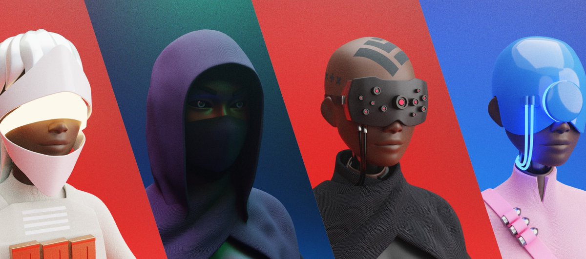 The #PiratePunks have some new friends!

<a href="/Department_77/">Department 77</a> is a web3 sci-fi game on the Terra network, featuring utility NFTs, its own protocol token and an evolving story-driven universe set in the far future.

Don't miss their Mono MK1 mint - LIVE NOW 👇🚨
oneplanetnft.io/launchpad/rand…