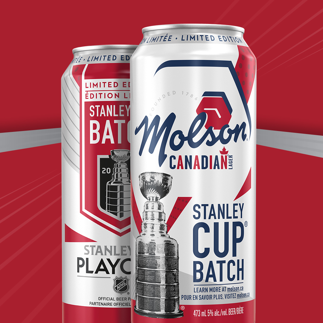 Molson Canadian's New Batch of Beer Was Poured Through the Stanley Cup