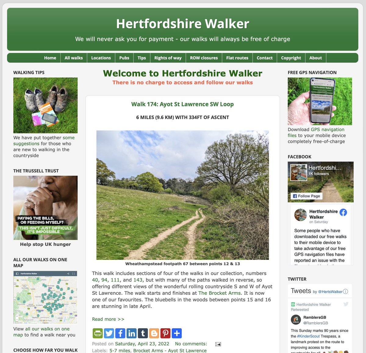Hertfordshire Walker tweet media