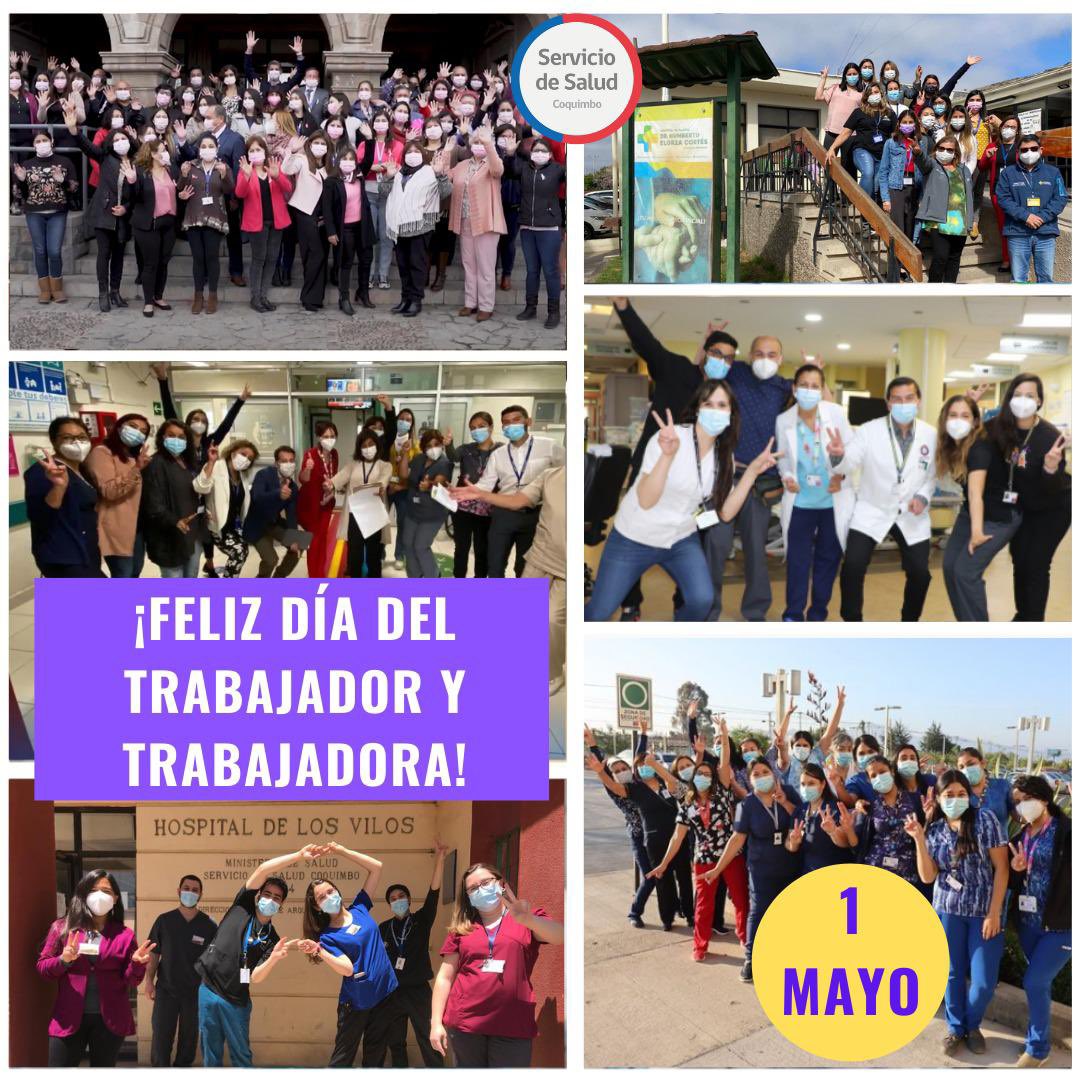 #TrabajoDigno
Hoy queremos reconocer labor de nuestro personal de salud, que día a día entregan todo de sí por la salud pública💪🏻
➡️Gracias a quienes trabajan en la dirección de nuestro Servicio de Salud, SAMU, nuestros hospitales y APS, por su gran vocación de servicio!