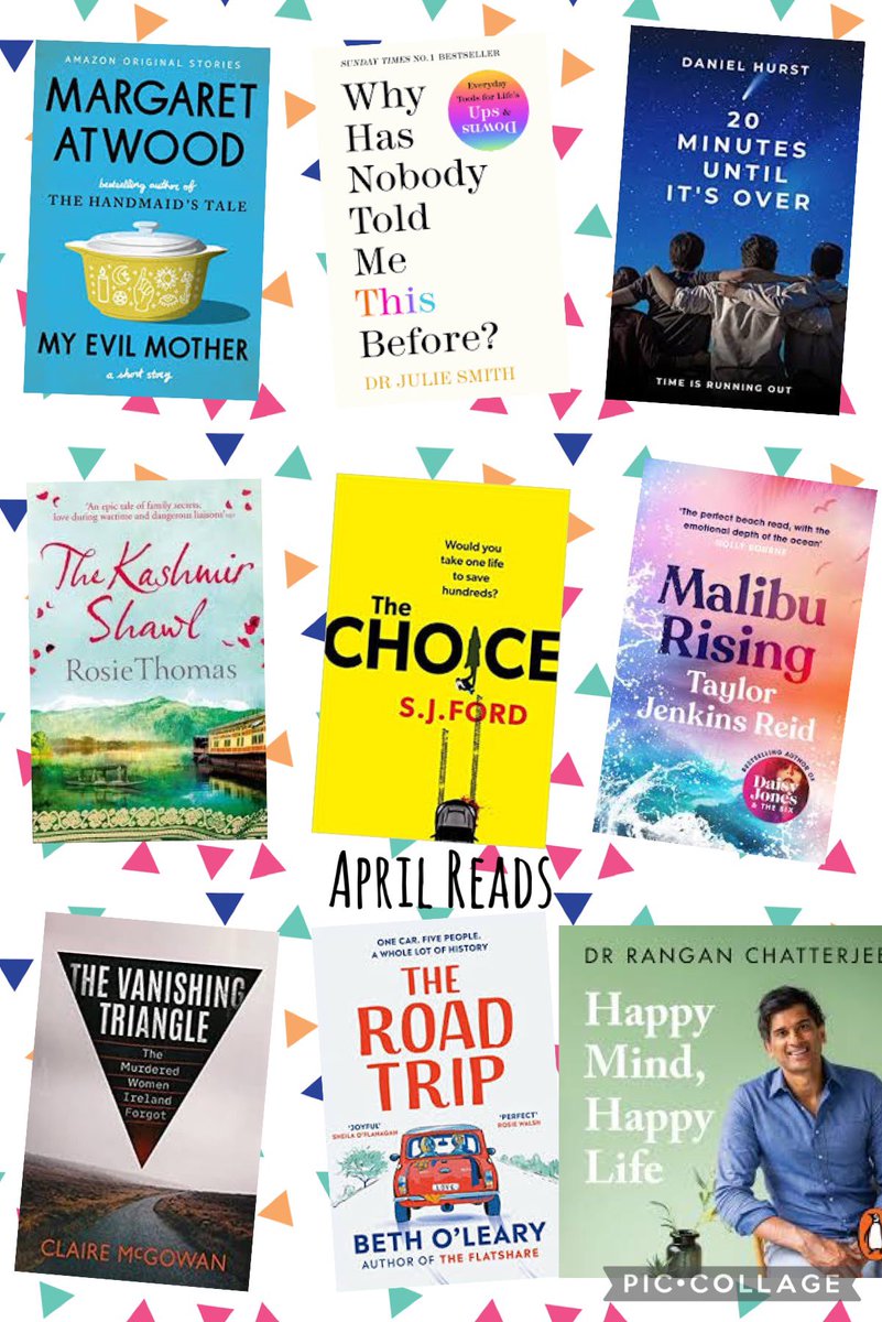 WendyKilgannon's tweet photo. Almost forgot! April Reads.
#Bookish #AmReading #BookNerd https://t.co/lz4sveDD9o