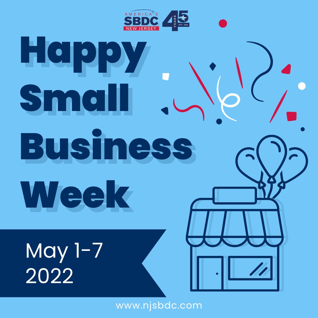 Today starts the Small Business Week!
From May 1 to May 7, 2022