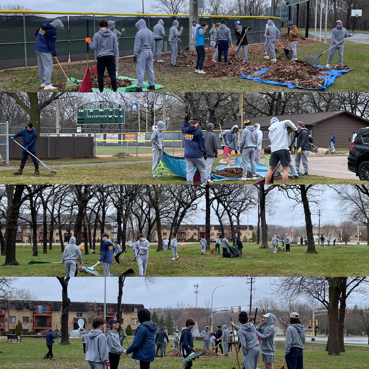 LakersLax's tweet image. Over 60 PLHS Boys players and coaches help clean up Memorial Park!  Thank you for all your hard work!

#allin
@PLLakers @CityofPriorLake