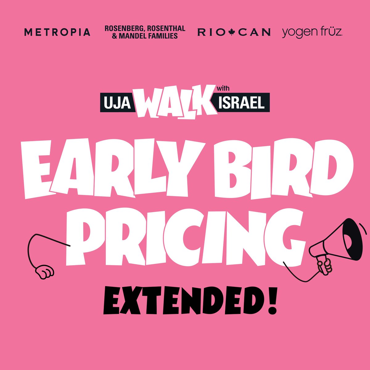 UJA Walk with Israel tweet media
