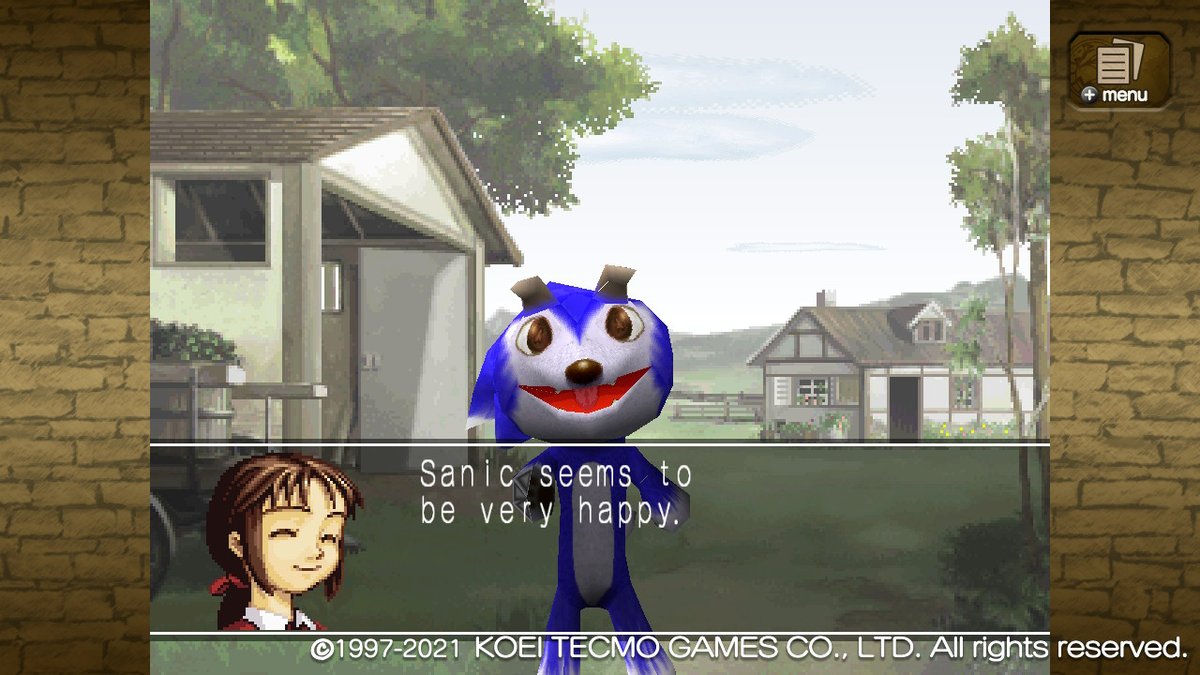 Mozuch's tweet photo. #BlueDevil #Sanic #MonsterRancher #MonsterRancherDX #NintendoSwitch https://t.co/Rgs7nIEgPw