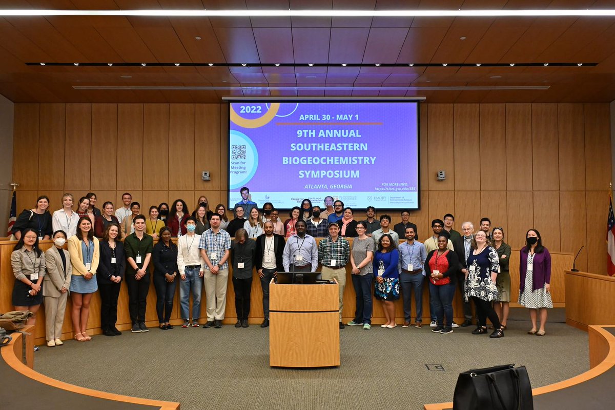 GeorgiaTechEAS's tweet photo. Congrats EAS students on wonderful presentations at #SBS2022! https://t.co/4l90asDafx
