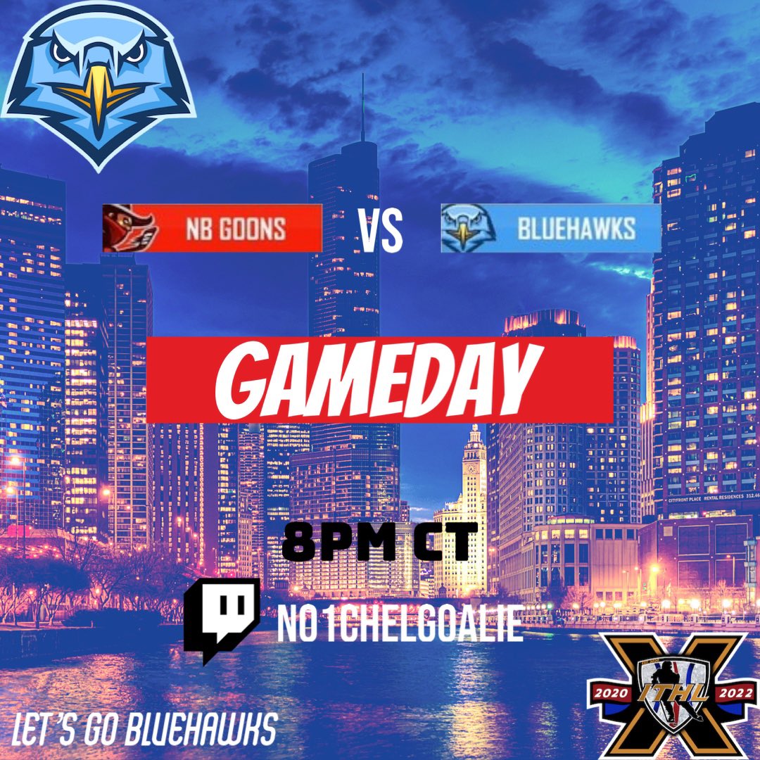 2 Game Series VS NB Goons! 1st Games In Bluehawks History In The <a href="/IceTiltHL/">ITHL</a>! Let’s Go! 🔥
