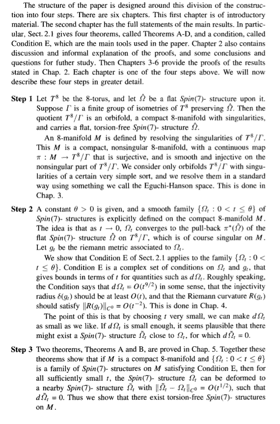 LGcommaI's tweet photo. #Joyce8manifoldsWithSpin-1
[#Geometry
#Mathematics 
#ModernClassics
#Spinors]

Inventiones Mathematicae 123, 507-552 (1996)

Compact 8-manifolds with holonomy Spin(7)

D.D. Joyce (#Oxford)"

M.t. 'Kompakte achtdimensionale Mannigfaltigkeiten mit Spin(7) als Holonomiegruppe' https://t.co/IRuP8D4q0p