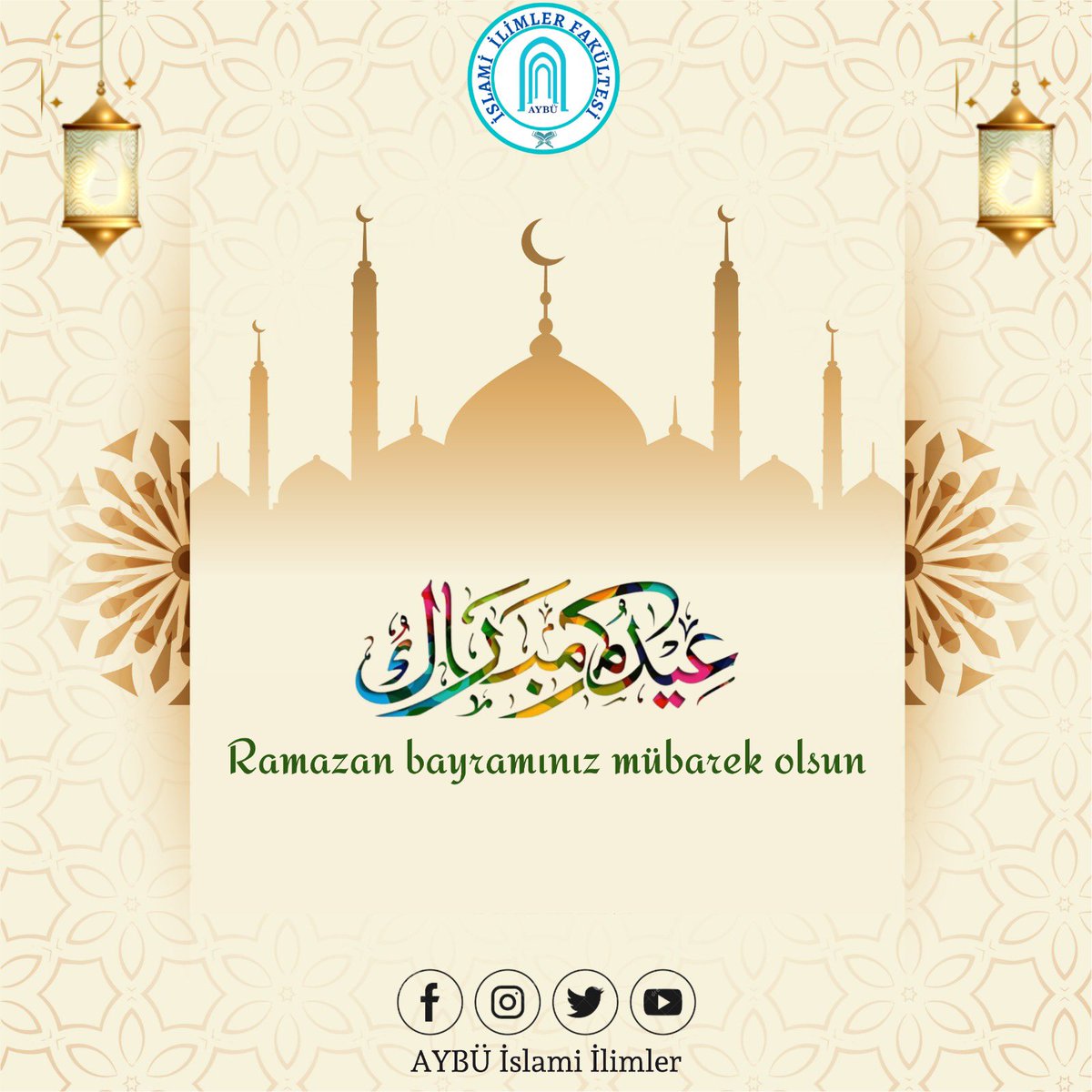 Bütün İslam Âleminin Ramazan bayramı mübarek olsun… <a href="/profdriaydinli/">Prof.Dr.İbrahim AYDINLI</a> <a href="/ybuankara/">Ankara Yıldırım Beyazıt Üniversitesi</a>