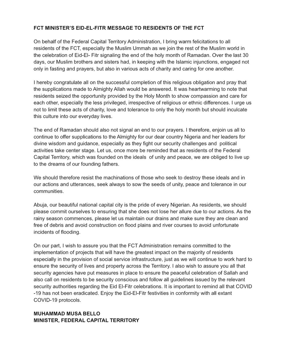 Mal. Muhd Musa Bello tweet media