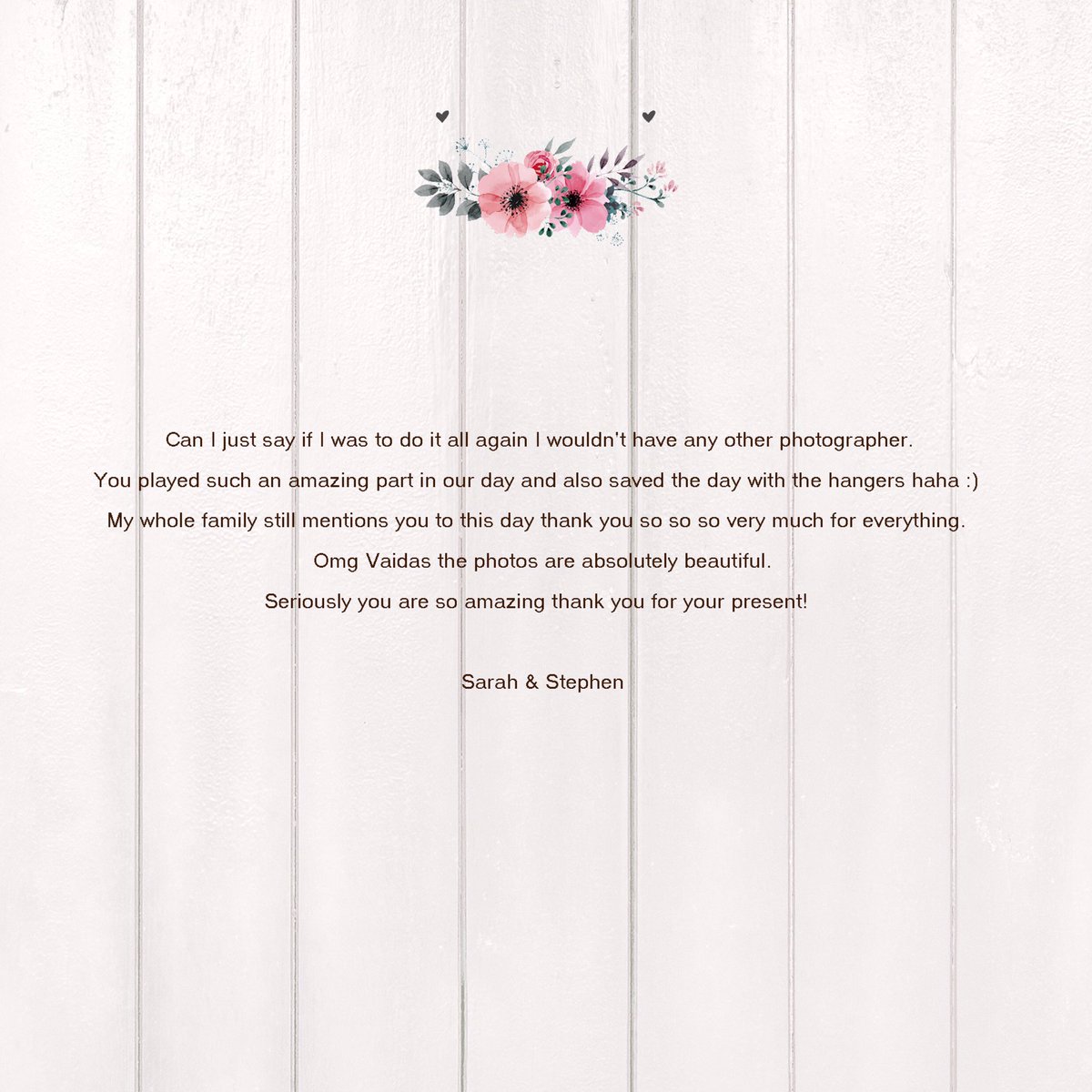 PauseTime_'s tweet image. Thank you so much for your kind words, Sarah and Stephen. 😍
It was an honour to be a part of your Special Day and I really enjoyed it. Wishing you both all the best in the future! ❤️
pausetimephotography.com