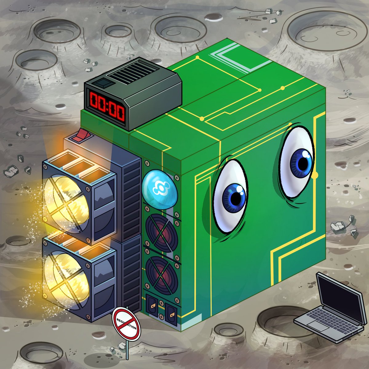 Say hello to the Hulk #NFT! 🥗

This bloke has gotten his engines fired up and his muscles ready to #mine some sweet $KDA right into your pocket! 💰

Join him today! ⚒️

#NFTCommunity #nftcollector