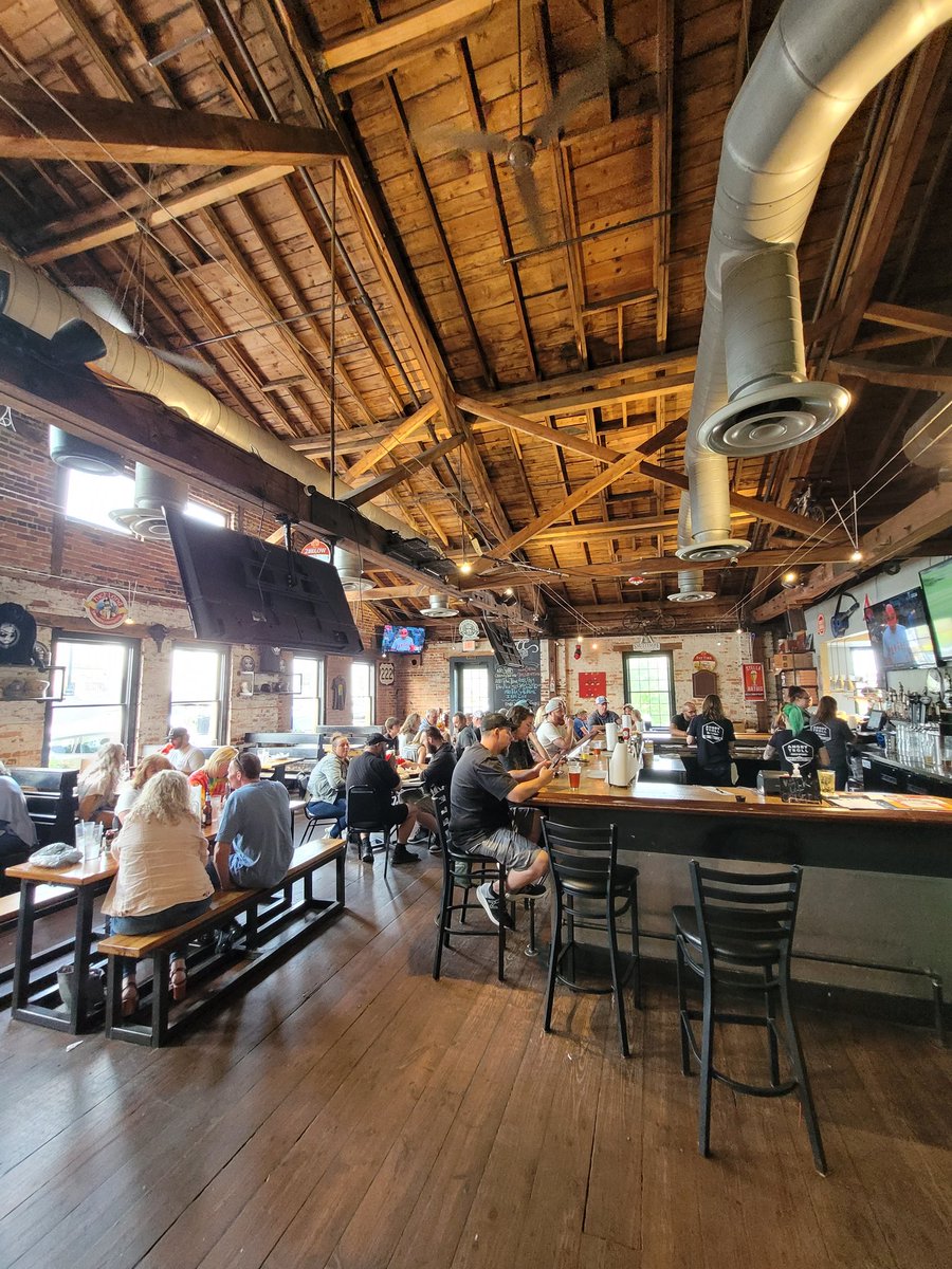LEEDbuilder's tweet photo. The #AngryTroll brewery and restaurant in #ElkinNC is a pretty cool place and only 75 minutes from Davidson. Great place to stop after a hike in the mountains. https://t.co/QMoo0lmRkL