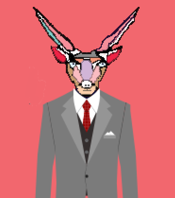 Pixelled Buck🙃🙃🙃 
#NFTCommunity  #NFT  #nftart  #NFTGiveaways