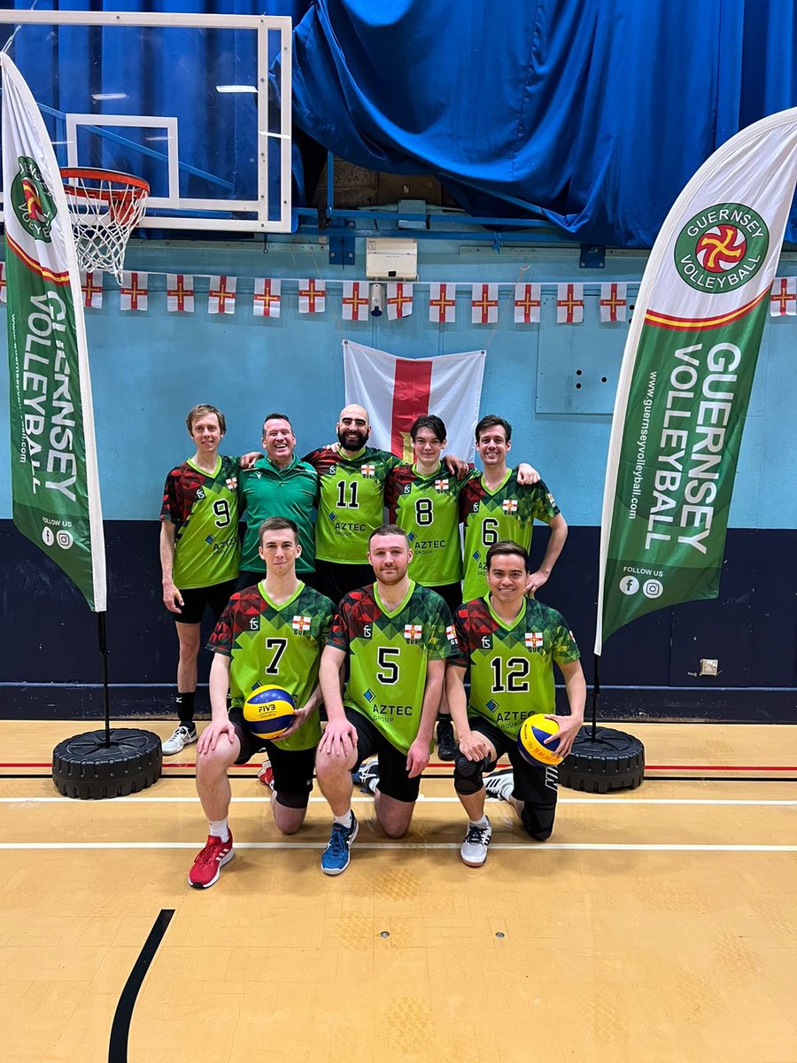 An amazing day we had yesterday!We only went and won all three matches against Jersey!! 🏆
Congratulations to all the players&amp; coaches for all the hard work they put in this season! Also thank you to everyone who came down and supported, what a great day for Guernsey Volleyball!