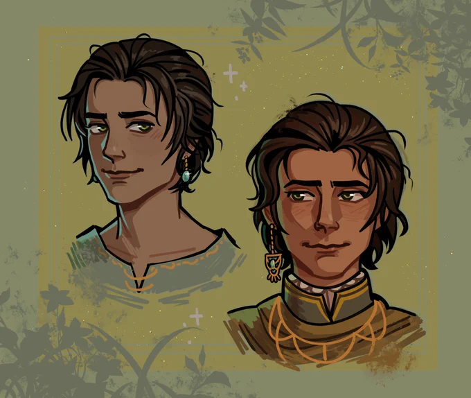 i like it when ppl draw him w/ earrings :^] #ELDENRING 
