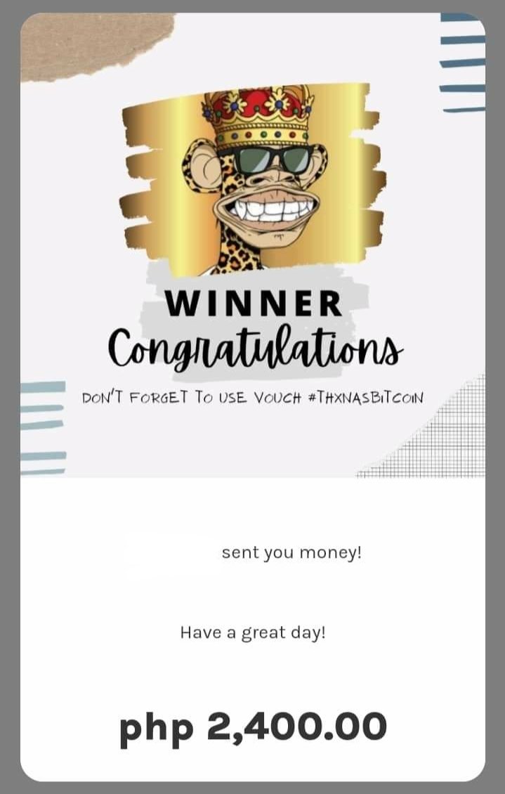 bigwins4she's tweet photo. Prize received from @NasBitcoin ❤️❤️❤️ thank you so much @Nas_Claim and @Nas_Prizes for arranging my prize. God bless 😊❤️ 

#ThxNasBitcoin https://t.co/GstdnC3hEo