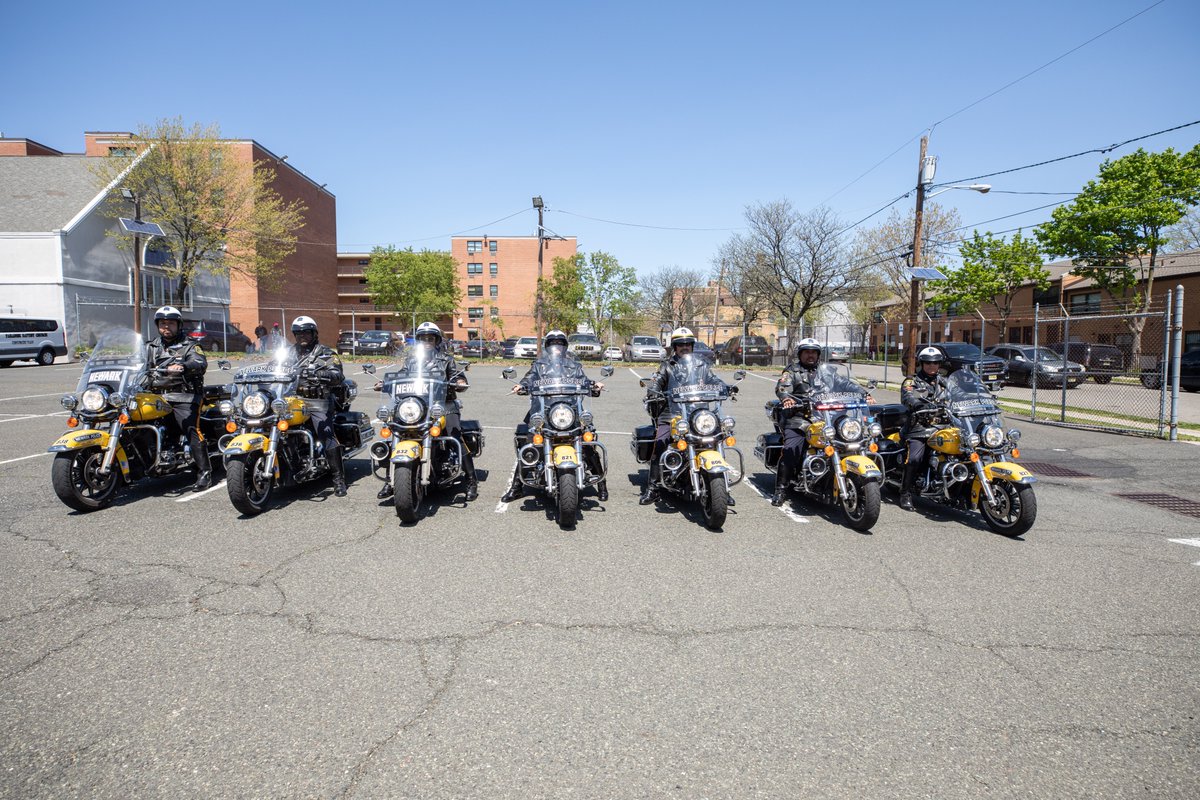 NewJerseyOAG's tweet photo. It was an honor to attend the 1st Annual Newark Police Motorcycle Blessing hosted by Bishop Jethro James, Paradise Baptist Church with @njsp, Essex County law enforcement, and @cporrino. Stay safe. https://t.co/sfJdUnhO2h