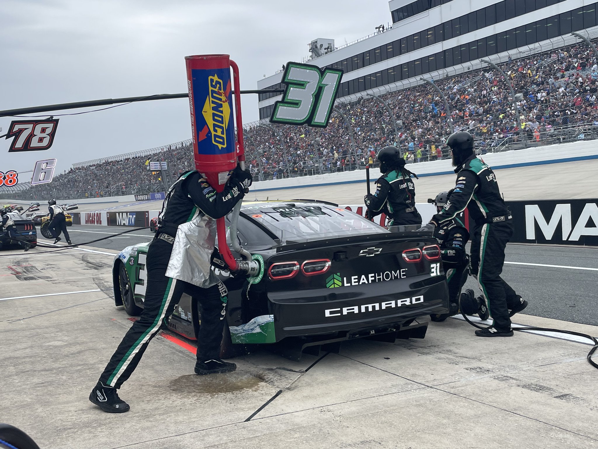 Kaulig Racing on Twitter ".Justin_Haley_ takes two tires and fuel and