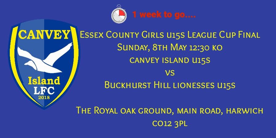 CanveyLadiesU16's tweet photo. Big week of preparation ahead! Exciting ! https://t.co/rizWomZqjS
