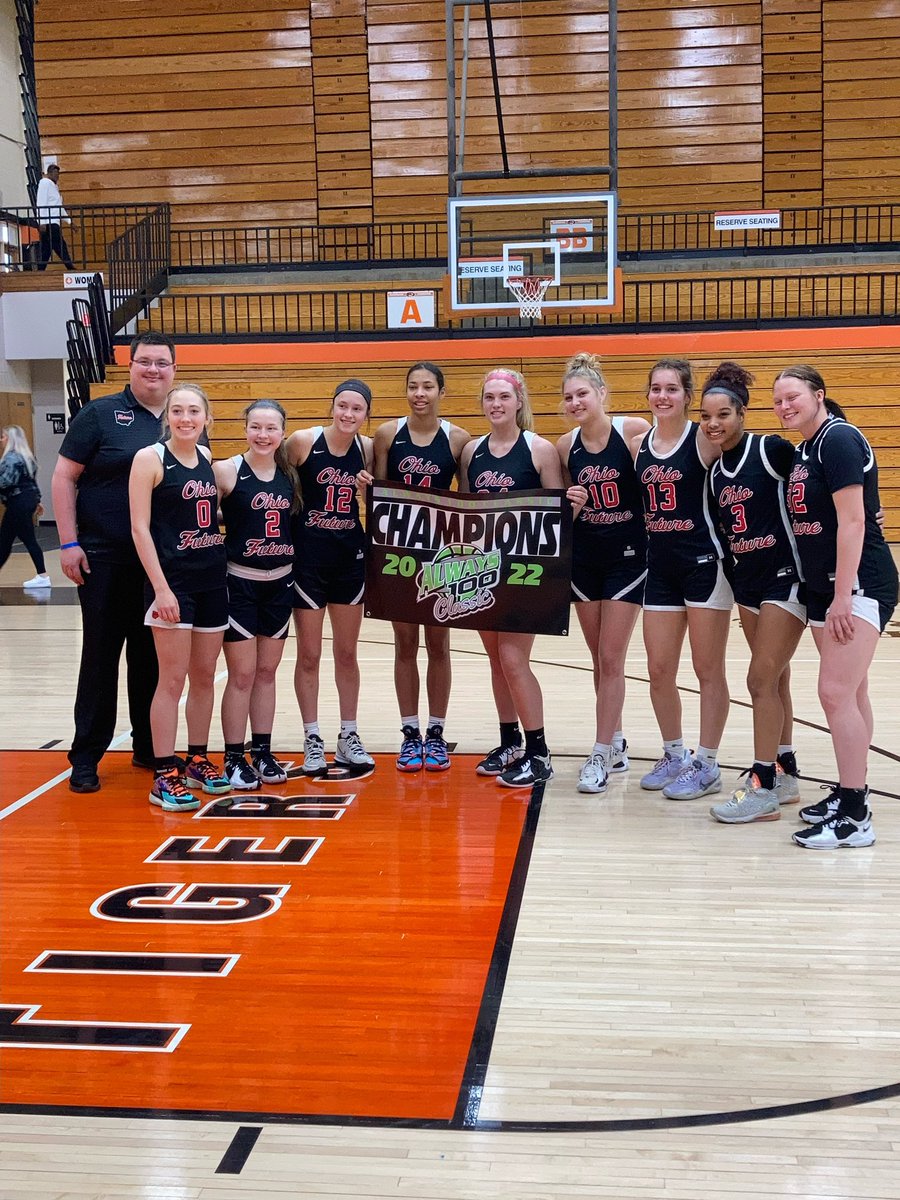 2023 wins the Always 100 Classic! Way to go! 🔥🏀💪🏼 #OhioFuture