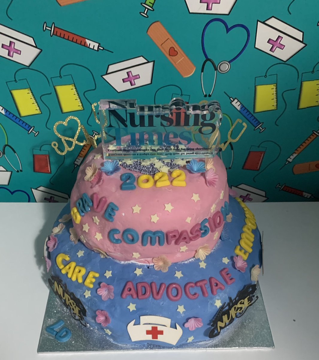 My #SNTAbake a cake 
#SNTA @NursingTimes