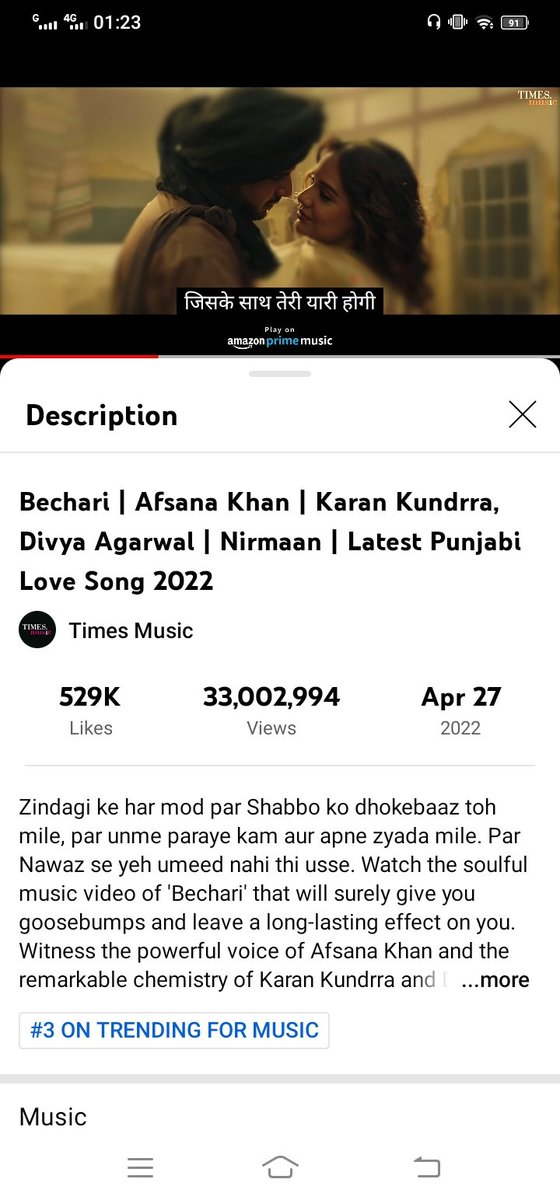 akmgbsgd's tweet photo. Congratulations @kkundrra, @Divyakitweet for #Bechari 33M+ views

#KaranKundrra
#Bechari
#BechariOutNow 
#BechariFTKaran
#DDJWithKaran 
#LockUpWithKaran
#KKundrraSquad 
#TejRan https://t.co/2g7hB2BZMd
