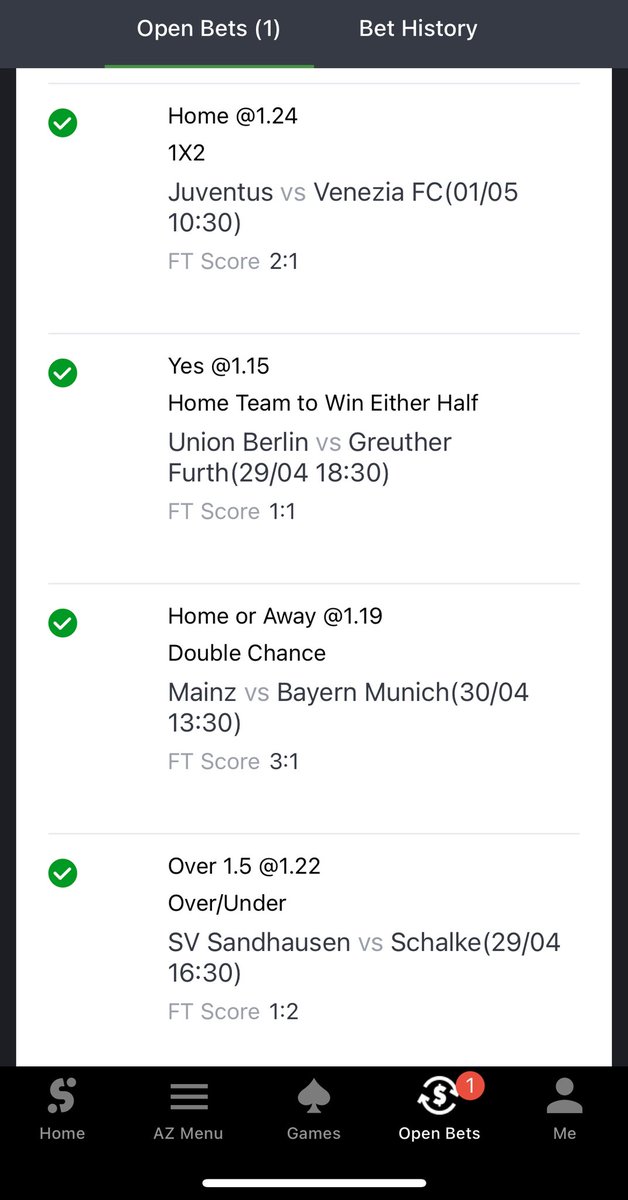 LilMoGh's tweet photo. 24 odds sporty
24 odds Betway
13 odds 1xbet 

Make all boom make I get some do another from UCL to weekend https://t.co/RBhb86l1U4