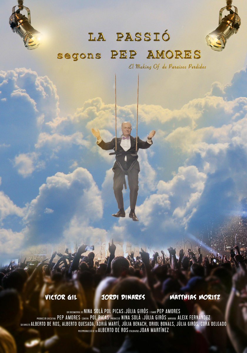 Divendres 6 de maig 20h a La Passió d'Olesa projectarem "La Passió Segons Pep Amores", seleccionada l'any passat al BCNFilmFest
Entrades a 5€ 4tickets.es/lapassiodolesa…
El trailer (Santiago Segura):
youtube.com/watch?v=5W4IX3…
<a href="/SomdOlesa/">Som d'Olesa!</a> <a href="/AjuntamentOlesa/">Ajuntament d'Olesa</a> <a href="/lapassio/">La Passió d'Olesa</a> <a href="/Teatre_LaPassio/">La Passió d'Esparreguera</a>