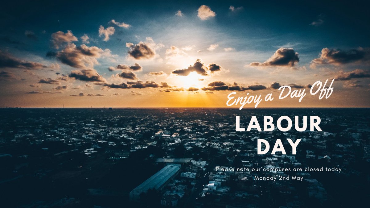Eagle_Academy's tweet photo. Please be reminded that all campuses are closed for the public holiday Labour Day. 
🌿 Enjoy the long weekend. https://t.co/PS1mWS2Ce2