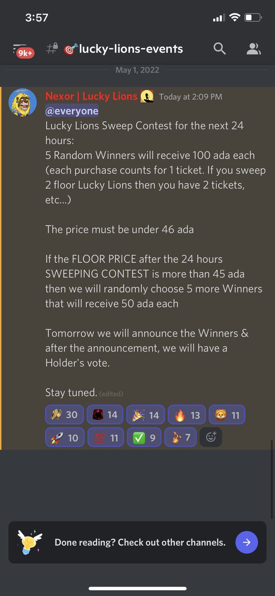 roncrypto11's tweet image. Lucky Lions Sweep Contest. Who’s going to get Lucky ? #luckylions #LuckyLionsPride #NFTs #CNFTs @LuckyLionsCNFT