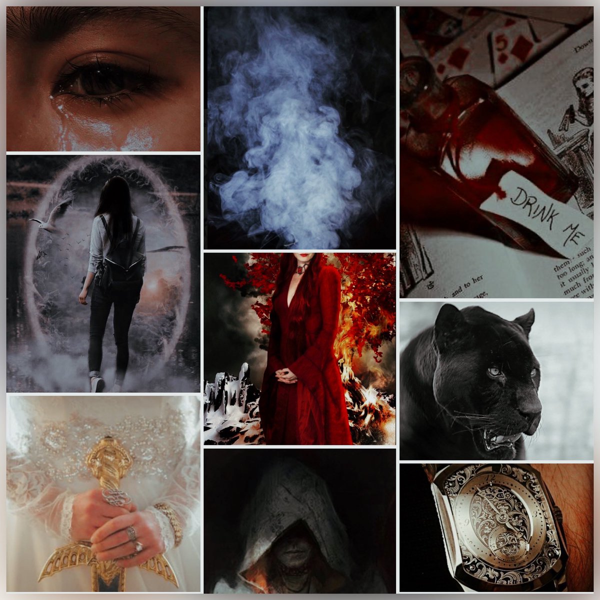 ACWritesYA's tweet image. New #Wip aesthetic! 

So excited for this YA Alice in Wonderland retelling! It's darker, filled with romance, action and suspense! 

#dystopia #scifi #paranormalromance #amwriting #amwritingfiction #writer #WritingCommunity #YA #aesthetic