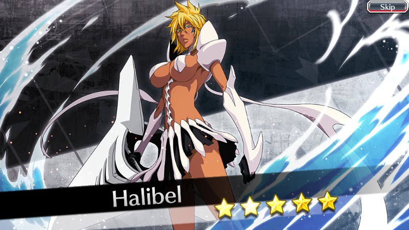 swan2swan87's tweet photo. And that's that, I  got all four of the characters I wanted from the SAFWY banner!

One dupe each of Nelliel and Halibel, the Om-Nom Kenpachi Kuruyashiki, and AURA!

Folding it up and walking out now--time to start saving for Roka. #connectwithbravesouls https://t.co/6KpgZ67iUu