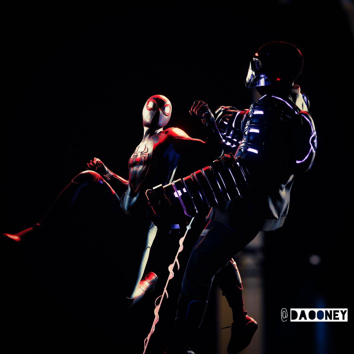 DA0NEY's tweet photo. SpiderMan Miles Morales 

#PS5Share #PS5 #VirtualPhotography #WorldofVP #ArtisticofSociety #ZarnGaming #VPRT #SpiderManMilesMorales

SpiderMan https://t.co/7WYLcCGdVX