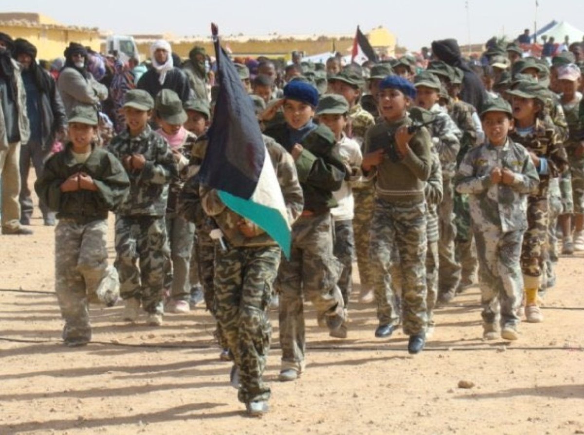 JayFromB3id's tweet photo. @zeinialitaleb Polisario Front Exploits Children in Military Camps situated in Algeria 🇩🇿 

PLEASE SHARE TO HELP FREEING THEM FROM BEING POTENTIAL TERRORISTS 🙏🏼 

#polisario_is_a_terrorist_group https://t.co/2TjKJiJGr4