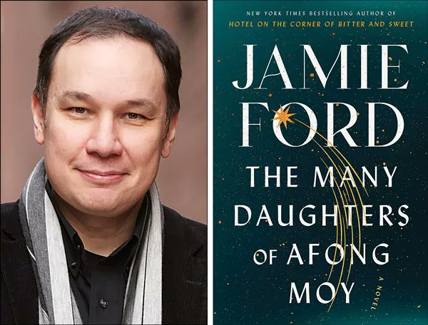 ‘The Many Daughters of Afong Foy,’ Ford’s emotional fourth novel, blends historical and speculative fiction as it bends time. publishersweekly.com/pw/by-topic/au…