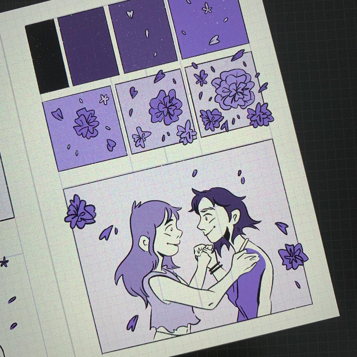 artehke's tweet photo. desenhando florzinhas pro meu tcc 🌸🌺😭💖🌷🌺💖💐😭🌸 https://t.co/NbEvG6PgQk
