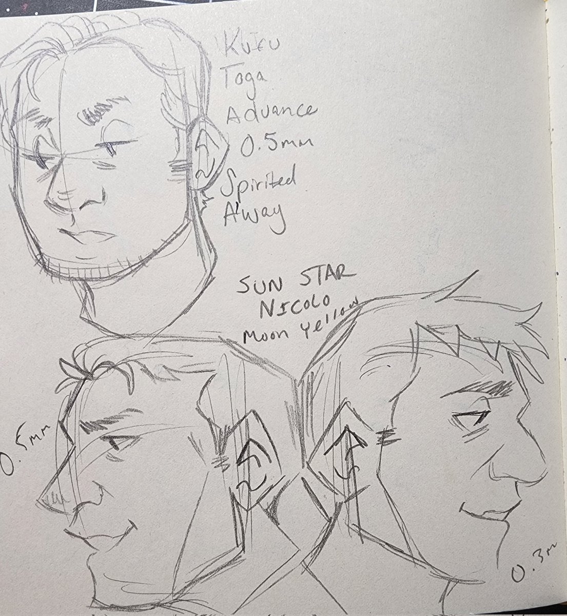 Conmischief's tweet photo. I test every new material I order. Does anyone else do this? #sketchbook #art #artist https://t.co/jLkt2WZq9p