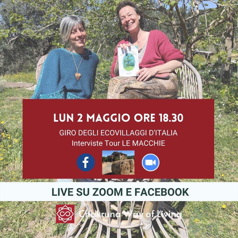 AgriLeMacchie's tweet photo. “Vivi gli Ecovillaggi in Italia: intervista in diretta”. Tomorrow, 2 May at 6:30 PM CEST in @clubhouse. Join us! https://t.co/qa6iGrawPA https://t.co/YM2YEWFQG7